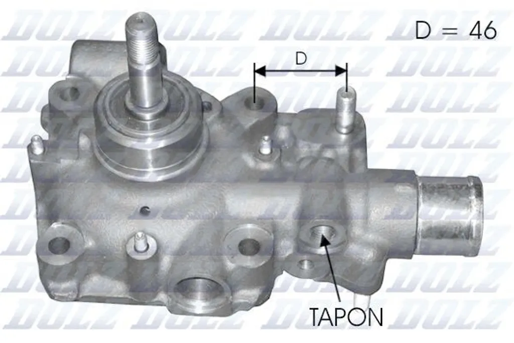 Refroidissement moteur IVECO DAILY III Plateau avec pompe B121