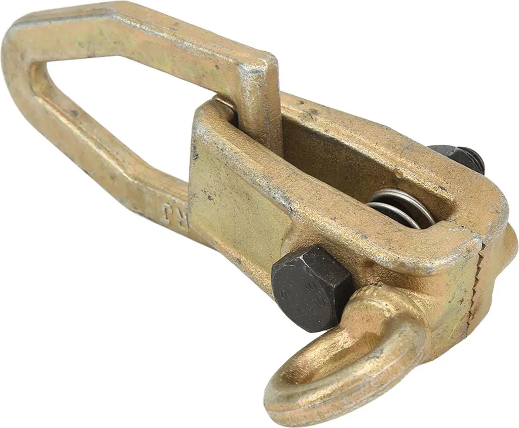 Pince de traction carrosserie 2 voies auto-serrante en acier forgé