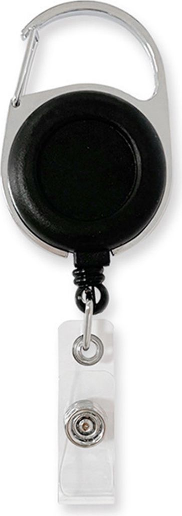 ID-Badge-Clip, ausziehbar, verlustsicher, Metall, Schlüsselanhänger, Gürtelclip, Ausweis-Lanyards, Bürobedarf