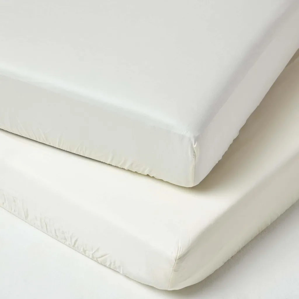 Évitez les Irritations avec ce Drap-housse Coton Doux 60x120 cm pour Bébé