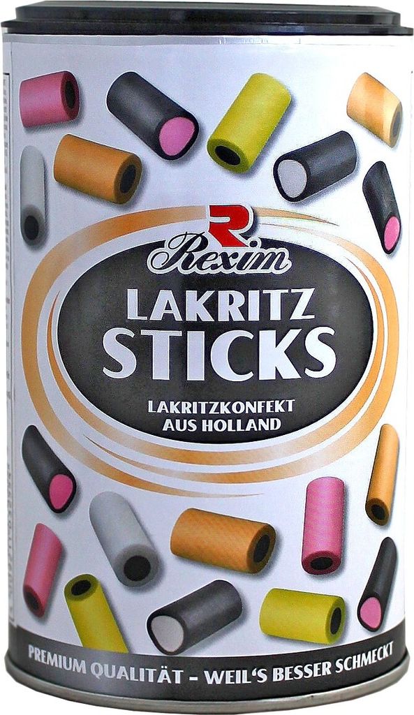 Rexim Lakritz Konfekt Sticks 250g