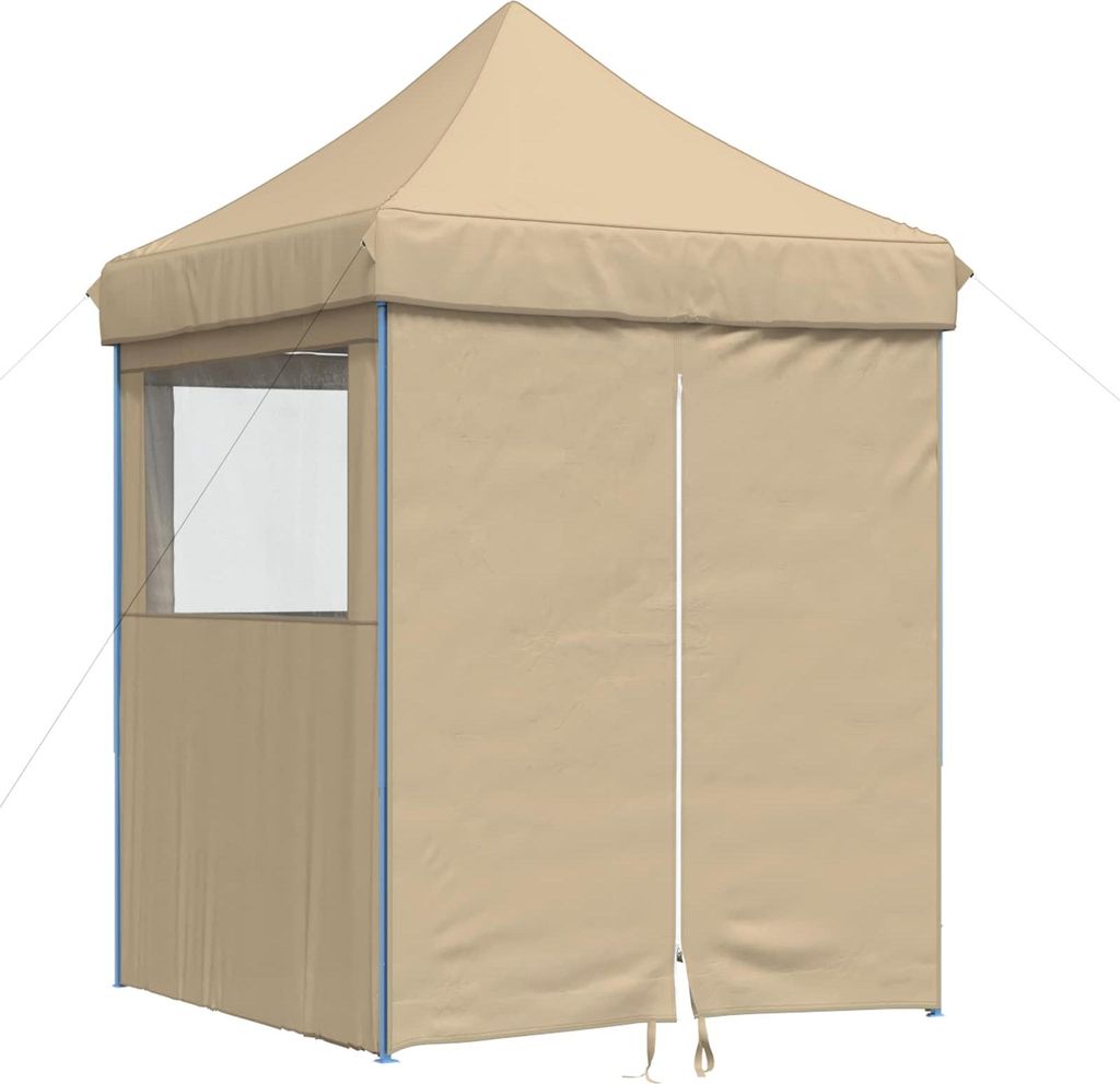 Party-Zelt Beige 200 x 200 x 306 cm Oxford-Stoff