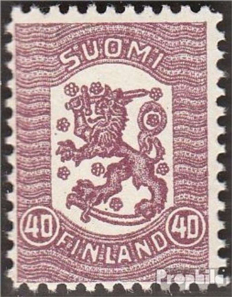 Briefmarken Finnland 1918 Mi 98 postfrisch Freimarken Waasa Produktbild 