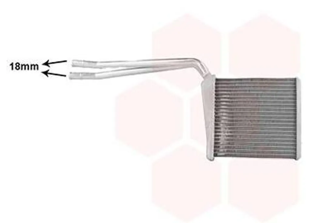 Réparer le chauffage Mercedes W168 avec le radiateur VAN WEZEL 30016709