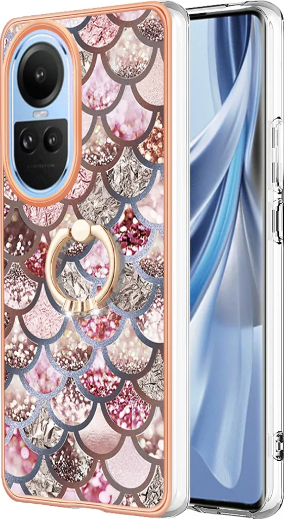 Custodia per Oppo Reno10 5G TPU Fantasia Caffè - Qualità Garantita