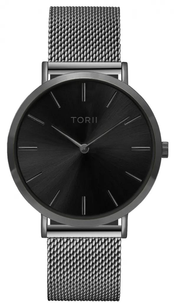 Orologio da polso da donna TORII A38SM.BA in argento, tendenza moda classica