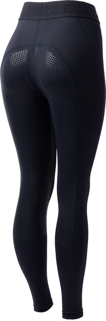 Horze Madison Damen Reitleggings mit Vollbesatz, Blau, 44