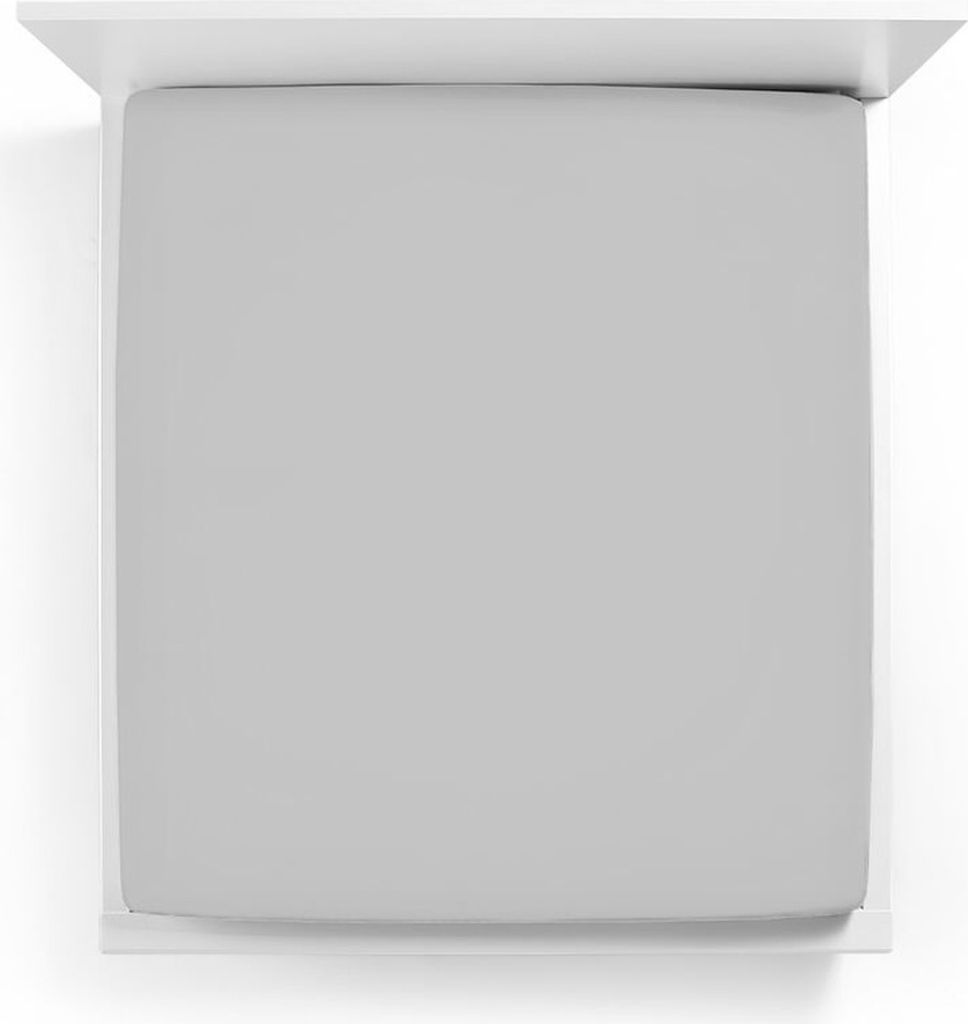 Spannbettlaken Bella Donna Jersey Alto 120x190-130x220 cm Farbe 700 - Nebelgrau