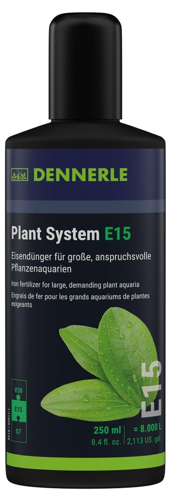 Dennerle Plant System E15, 250 ml - Flüssiger Eisendünger Produktbild 