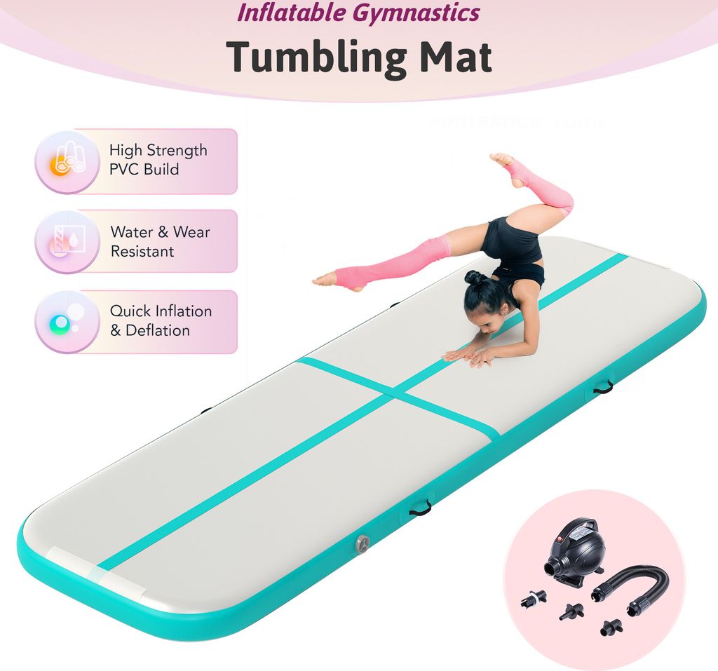 Crenex 400X100X20CM nafukovací gymnastická podložka Air Mat Obrázek produktu 2