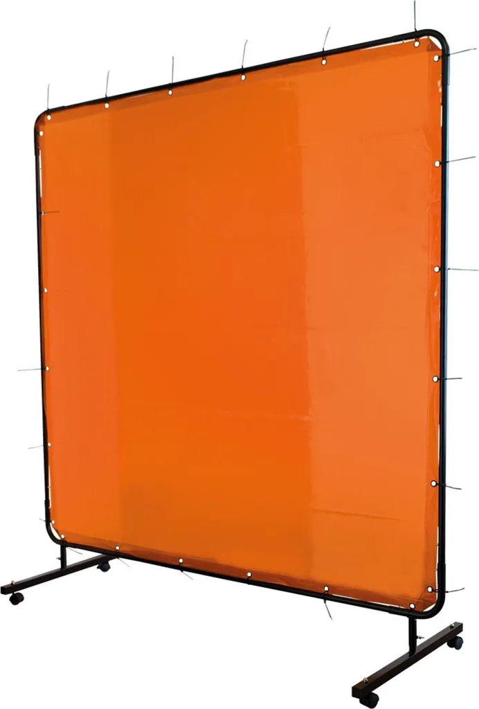 Stop aux projections de soudure avec la bâche KS Tools orange robuste