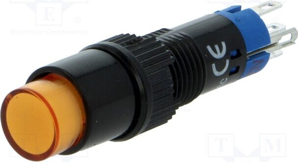 1x Schalter Druck Pos: 2 IP40 LAS4Y-11/230/O Stard-Schalter 0,5A/250VAC 1A/24VDC ON-(ON)