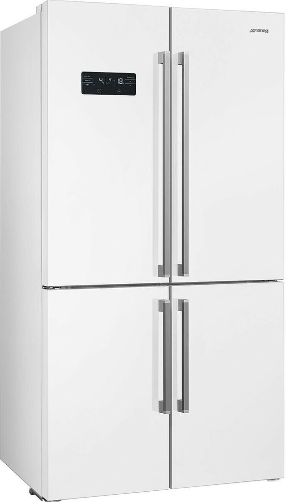 Smeg FQ60BDE Side-by-Side Kühlkombination Freistehend 572 l E Weiß