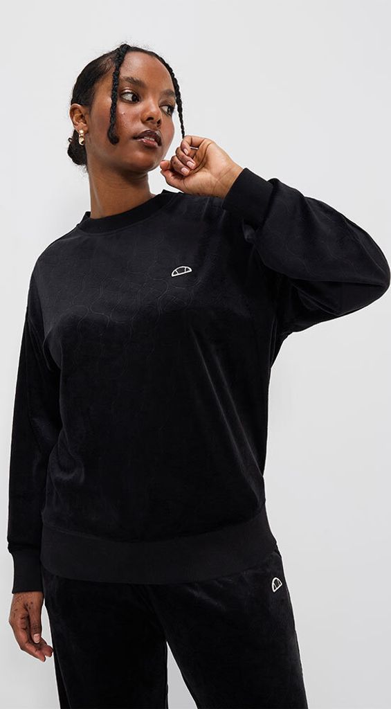 Ellesse Twilight Sweatshirt Schwarz 10 Frau Schwarz 10