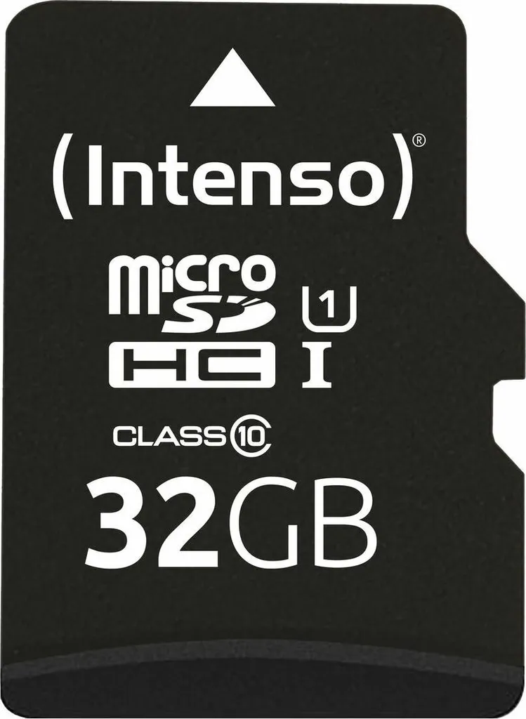 Carte Micro SD 32 GB Intenso : Solution de Stockage Durable avec Adaptateur