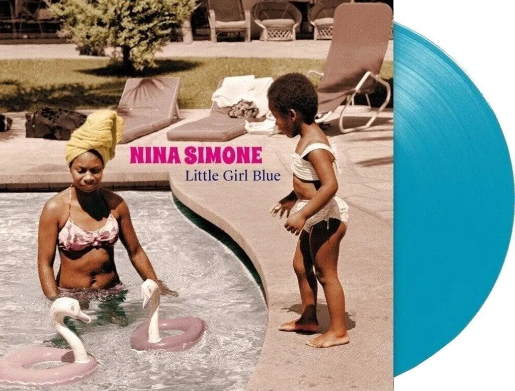 Disque Vinyle Bleu Nina Simone Little Girl Blue 180g avec Bonus Track