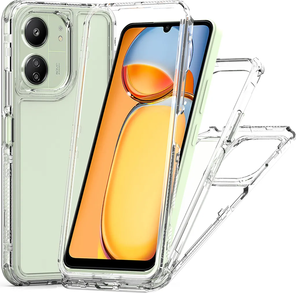 Cover Antiurto Xiaomi Redmi 13C / Poco C65 | Protezione PC + TPU Ibrida