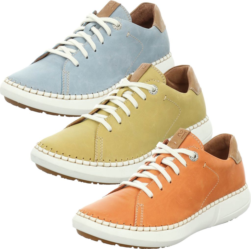Josef Seibel 85703-727 Louisa 03 Damen Halbschuhe Schnürschuhe, Größe:37 EU, Farbe:Orange