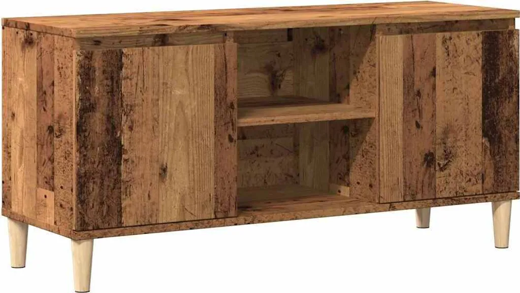 Maison Exclusive Porta TV Vintage 102x35x50 cm - Design Industrial - 2