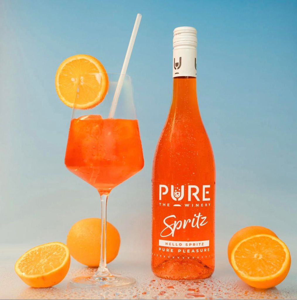 Pure Zero Sugar Orange Spritz Produktbild 