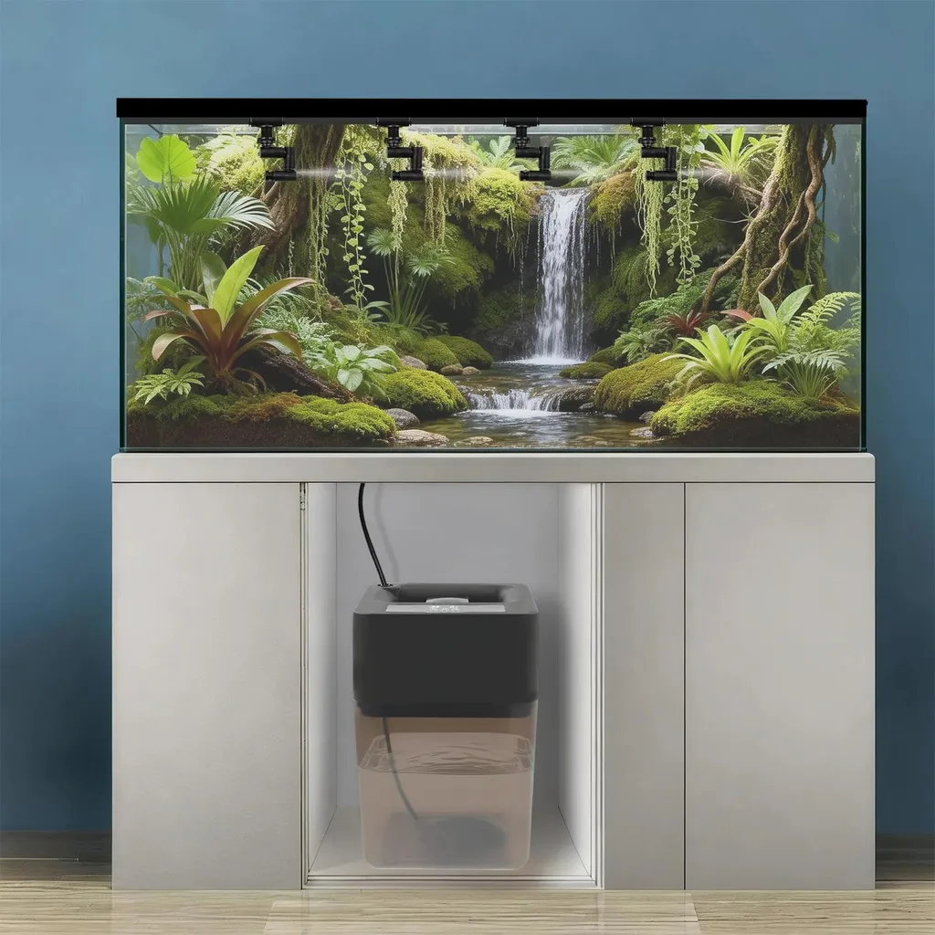 Système de brumisation 12 litres pour reptile avec buses multidirection