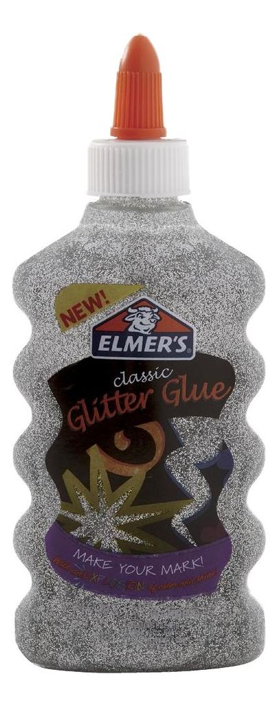 Elmers Glitzerkleber Silber 177ml Produktbild 