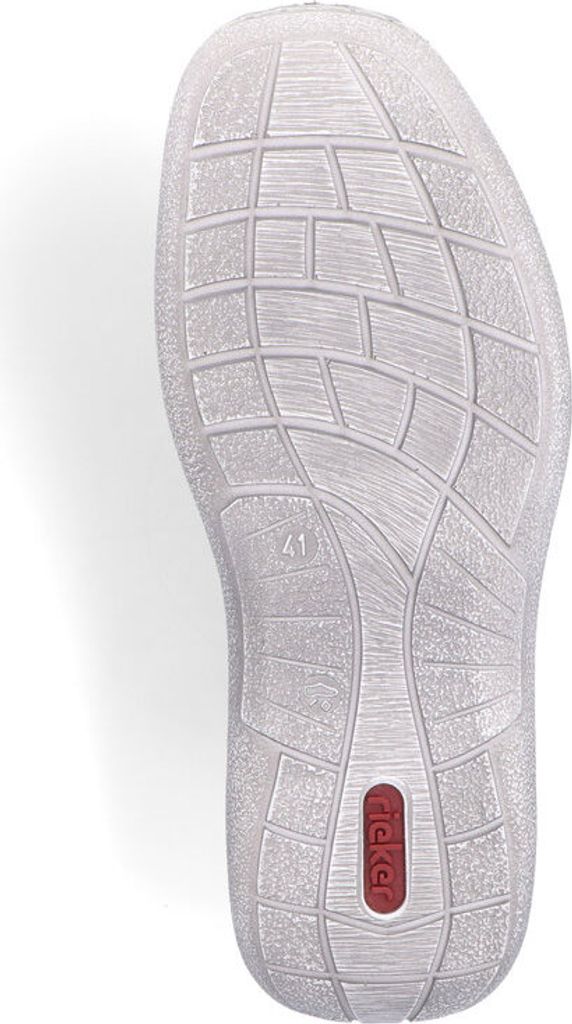 Rieker Slipper - Blau Veloursleder Größe: 41 Normal Produktbild 32