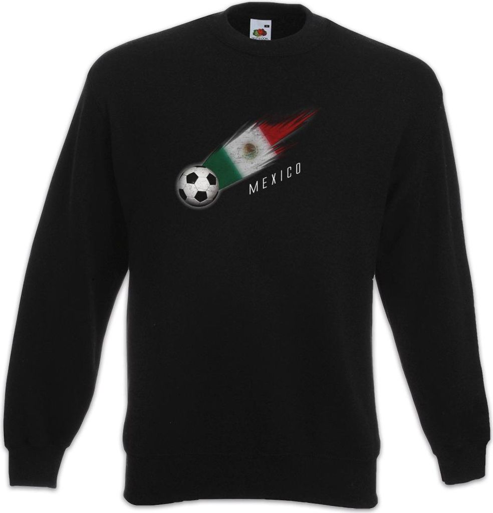Urban Backwoods Mexico Football Comet I, Sweatshirt, Farbe: Schwarz, Größe: S