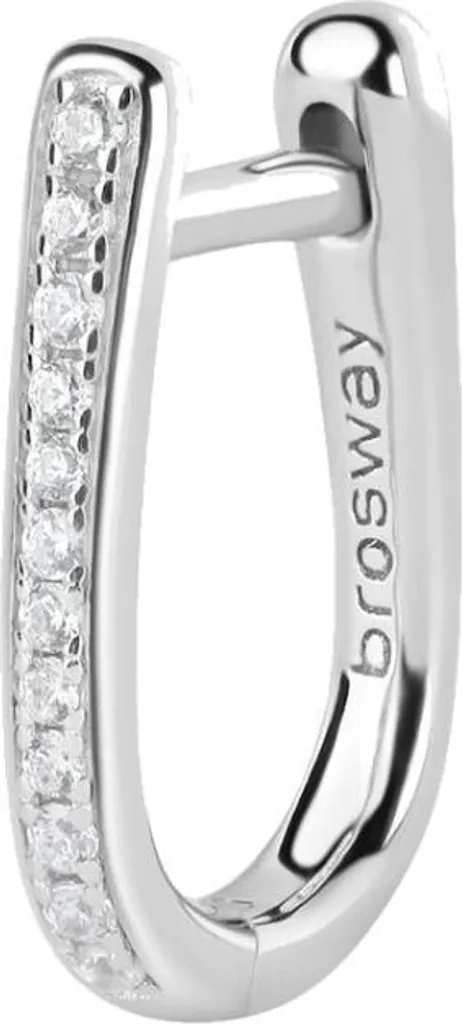 Boucle d'oreille individuelle zircon hypoallergénique Infinite FIW10