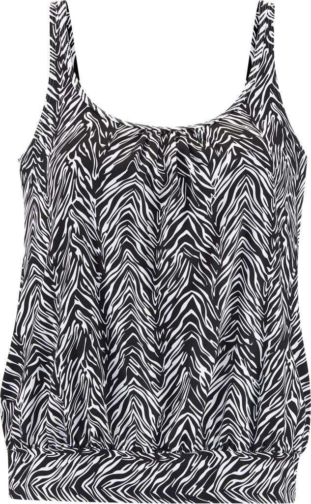 S.OLIVER Oversize-Tankini-Top black-white black-white 44