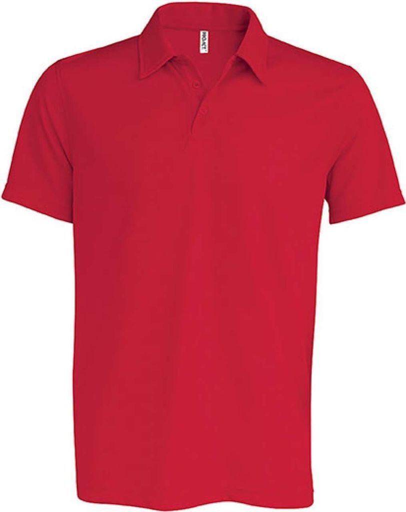 Proact Herren Shortsleeve Polo-Shirt T-Shirt Poloshirt Arbeitskleidung, Größe:3XL, Farbe:Rot