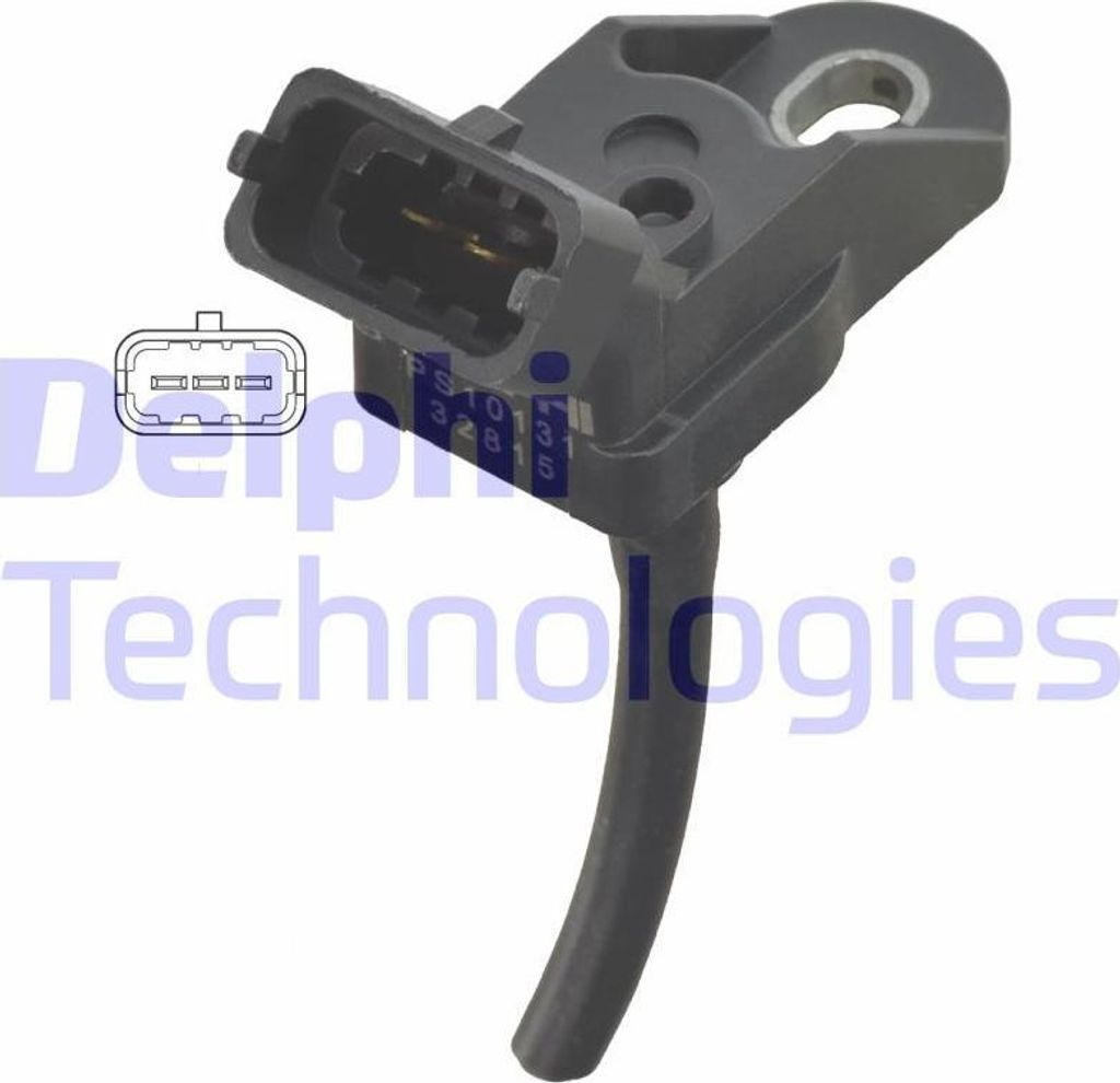 DELPHI PS10131 Saugrohrdrucksensor OE 6238084 kompatibel mit Astra G, Astra H, Corsa D, Frontera B, Meriva, Sintra, Speedster, Vectra, Zafira