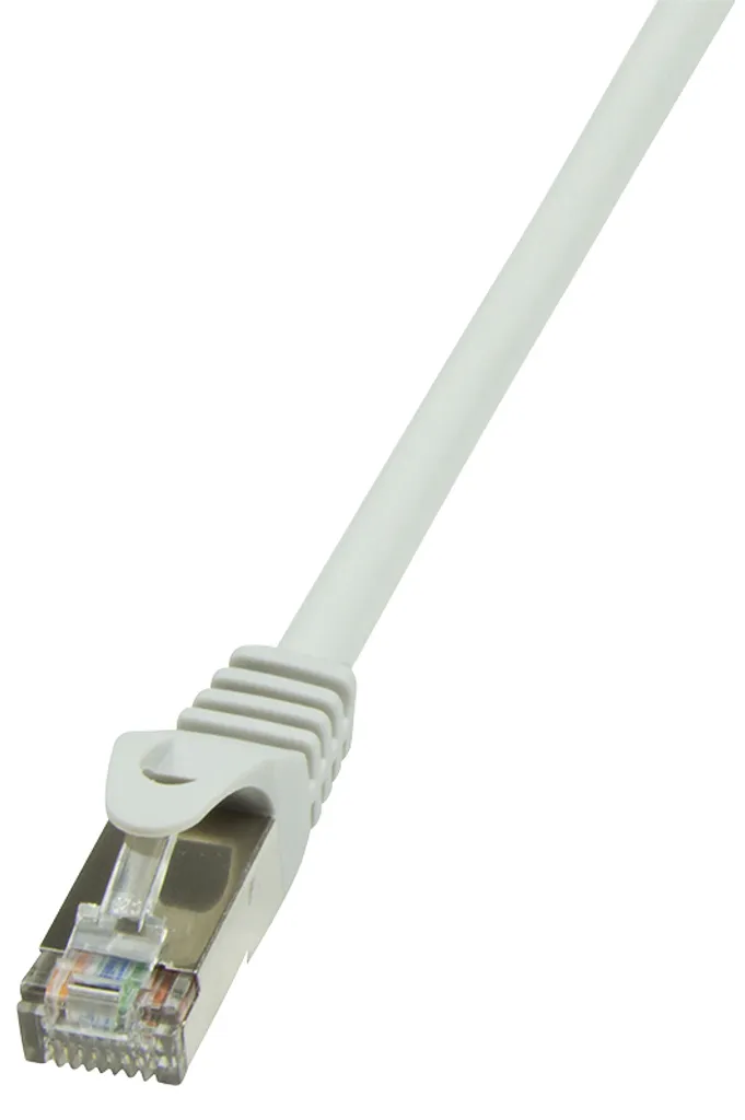 LogiLink CAT 6 Cavo Patch F/UTP 0.5m Grigio - Connessione Stabile EconLine
