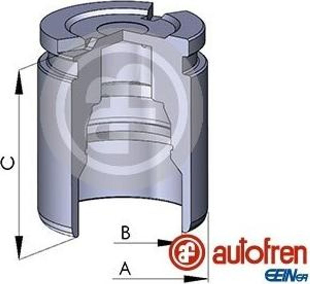 AUTOFREN SEINSA Bremssattel-Kolben für OPEL Astra J Sports Tourer (P10) 40mm Stahl
