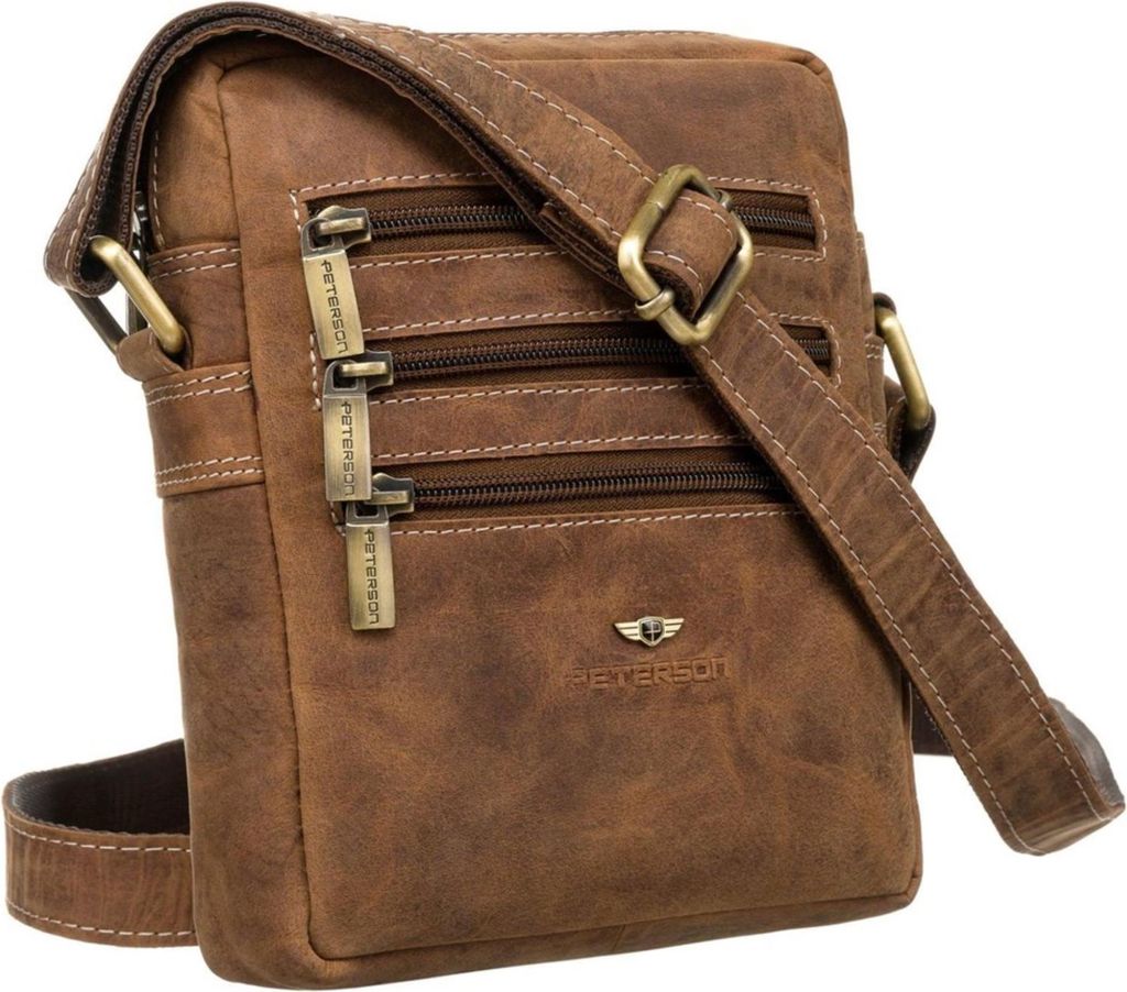 PTN 250-NSH-4857 TAN Ledertasche