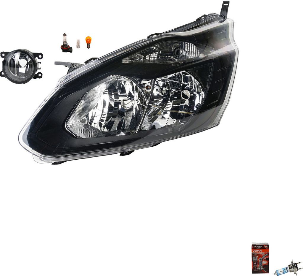 Johns, Scheinwerfer Osram Night Breaker Laser passend für Ford Transit Custom 12 12-17L 1801822 1778045 1779196 1783380 1818129 1866476 BK2113W030...