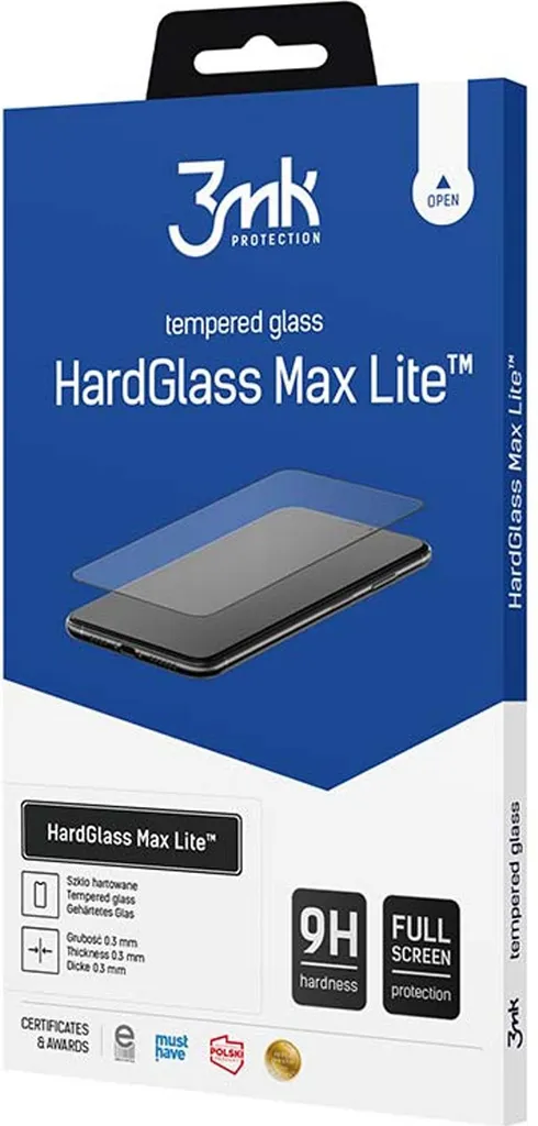 Motorola Moto G54/Power Edition - 3Mk Hardglass Max Lite Nero