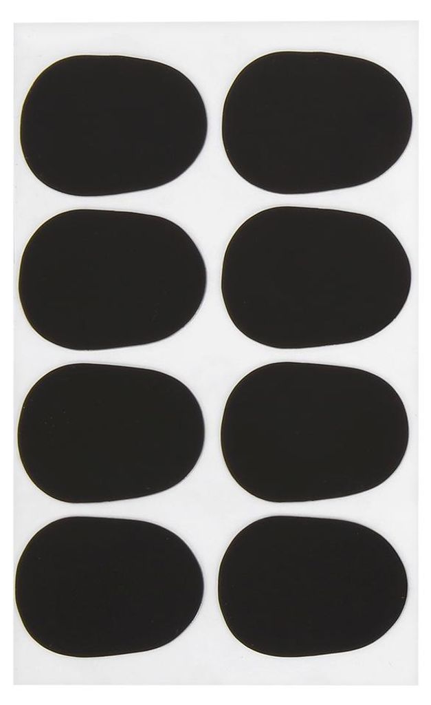 8 Stück Gummi-Mundstückpolster für Sopran-/Altsaxophon und Klarinette, 0,5 mm