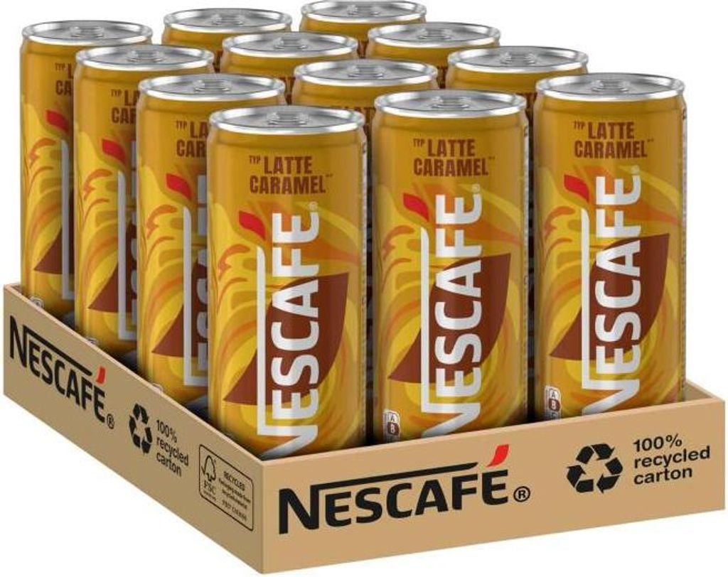 Nescafé Typ Latte Caramel 250ml Produktbild 