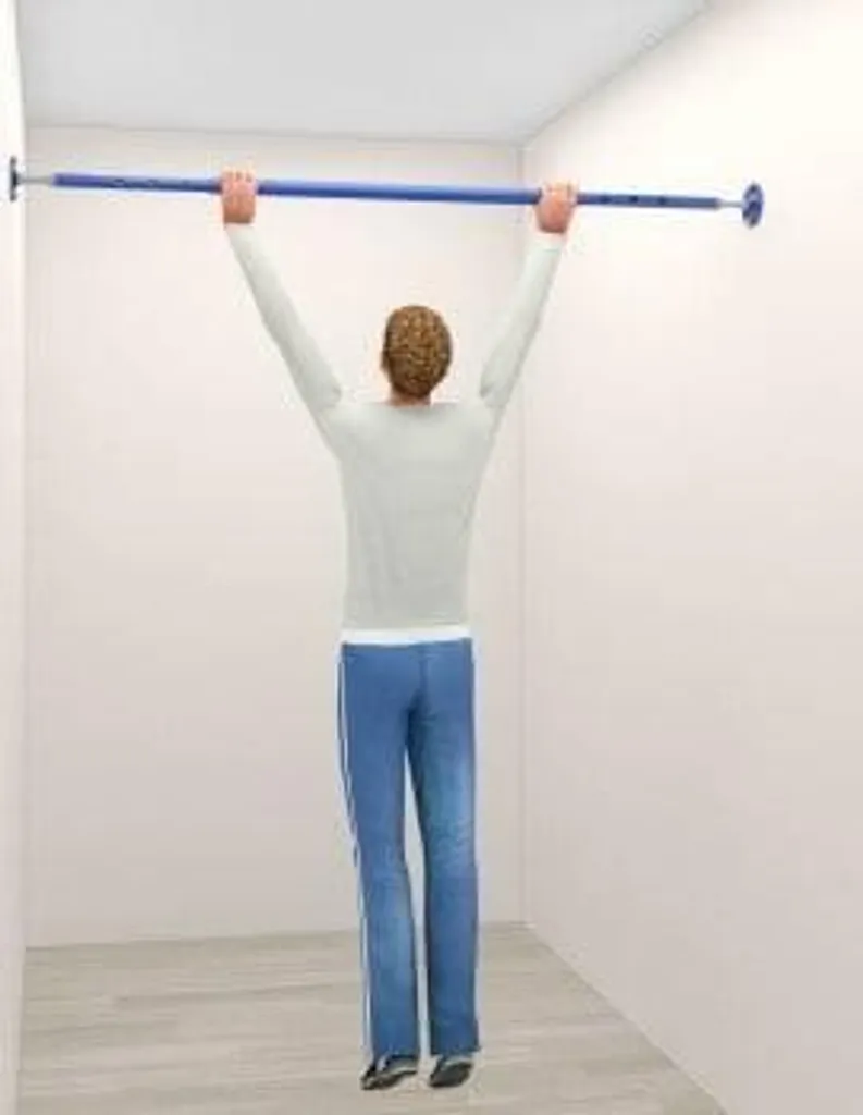 Barre de traction sans perçage 150 cm pour éviter d'abîmer vos murs - 8