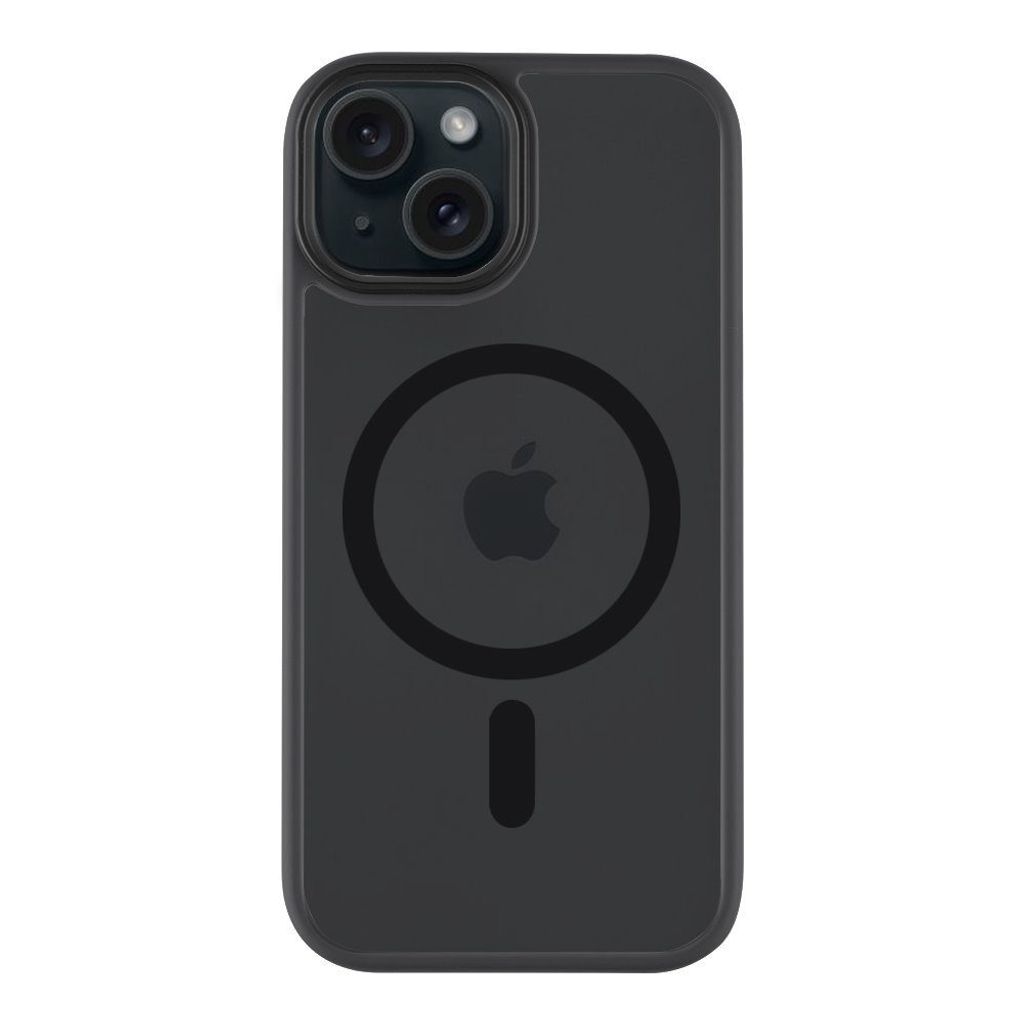 Tactical Back Cover MagForce Hyperstealth iPhone 15 asphalt