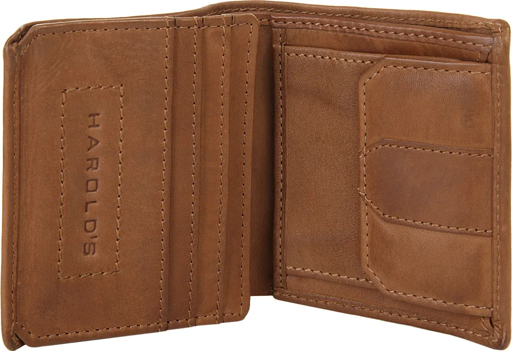 HAROLD'S Submarine Wallet Upend Cognac - Portafoglio Uomo in Pelle - 8