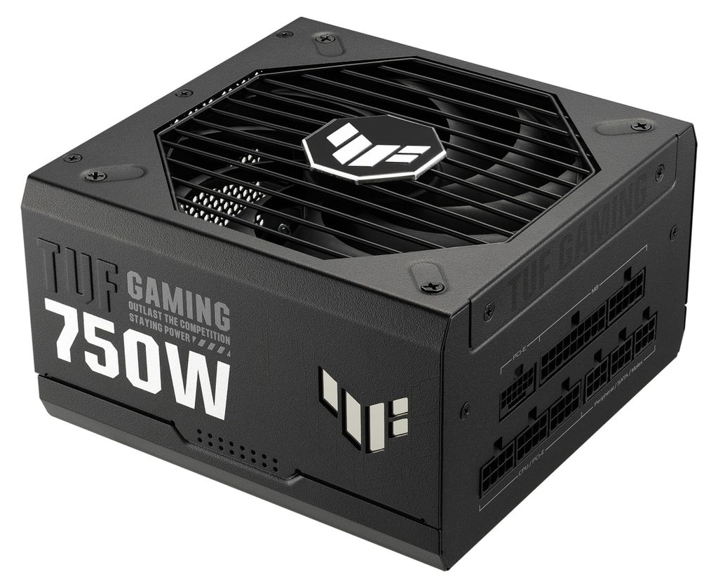 ASUS TUF Gaming 750W Gold, 750 W, 100 - 240 V, 130 W, 744 Obrázok produktu 