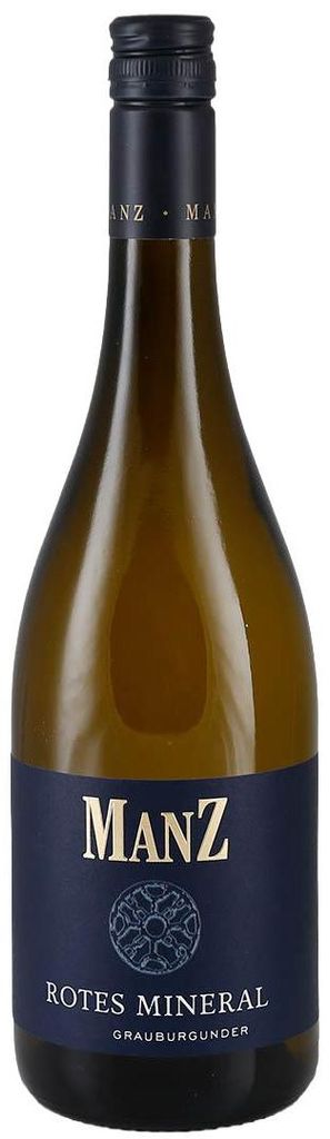 Manz Grauburgunder Rotes Mineral 2025 | Weißwein | Deutschland | 1 x 0,75 Liter