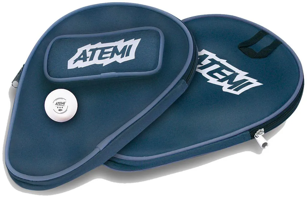 Protégez votre raquette de ping-pong avec la housse Atemi v.3 BL bleue