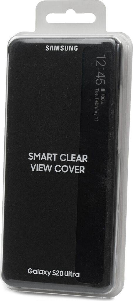 Samsung Clear View Cover (Galaxy S20 Ultra) schwarz Obrázok produktu 