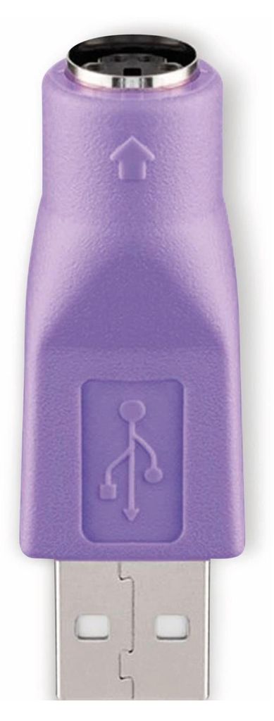 GOOBAY Adaptateur USB 68918, type A sur mini-DIN 6, violet Image du produit 