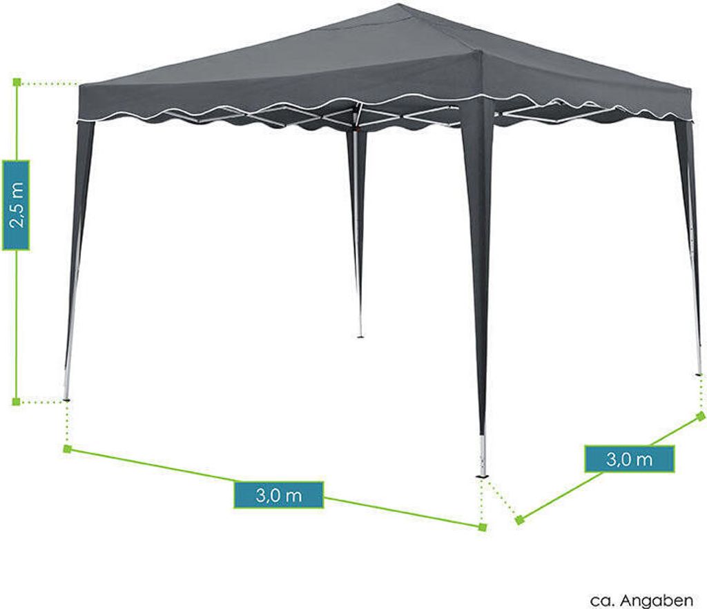 Altana 25481, składana, 3 x 3 m, UV50+, altana z torbą, Zdjęcie produktu 14