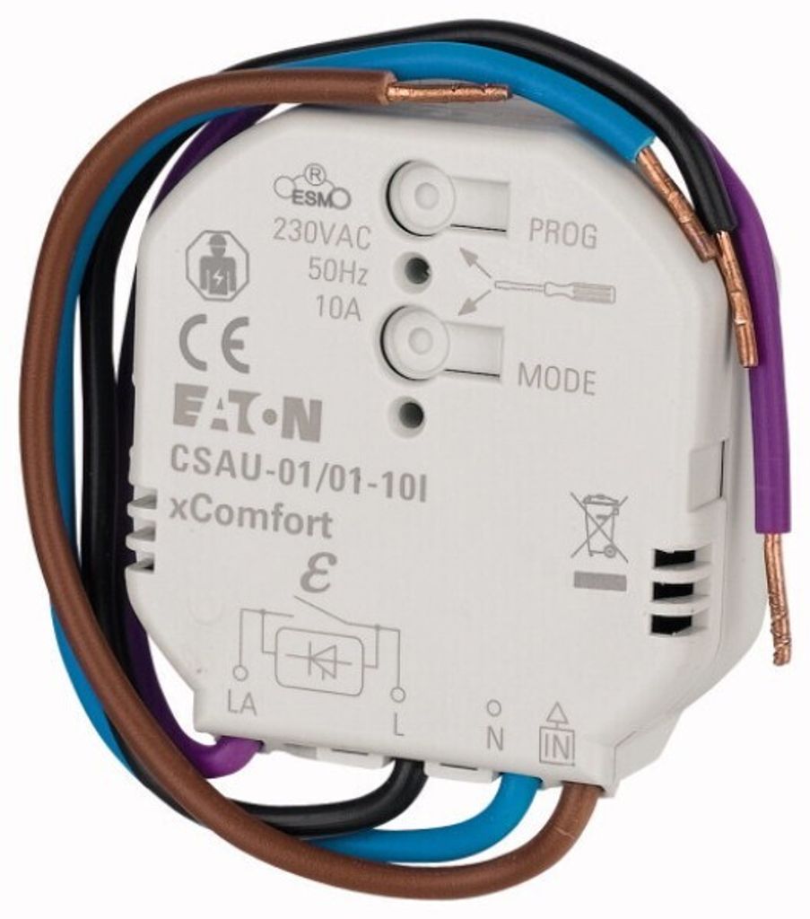 Eaton CSAU-01/01-10I, IP20, Grau, 2300 W, 230 V