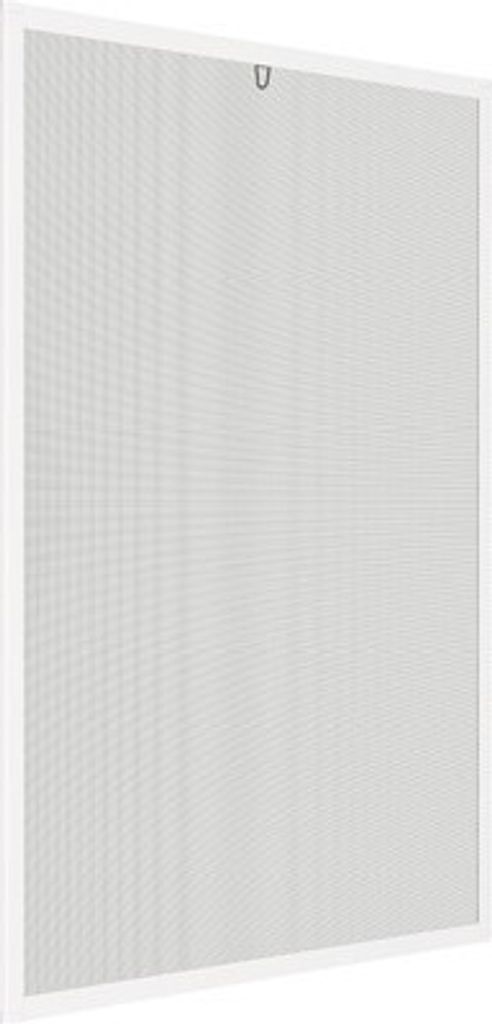 home protect RahmenfensterInsektenschutz Aluminium mit Metallverbinder weiss 100x120 cm